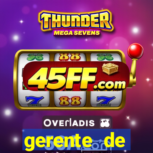 gerente de plataforma slots
